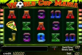 World Cup Mania  -  Novomatic